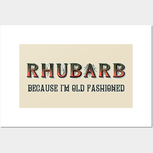 Rhubarb 1 Wall Art by Malarkey